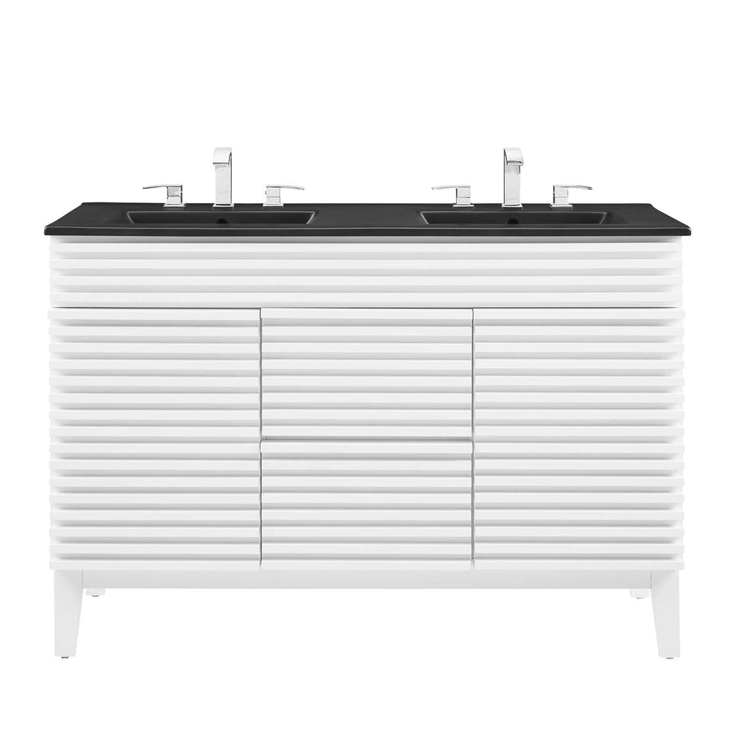 Render 48" Double Sink Bathroom Vanity by Modway