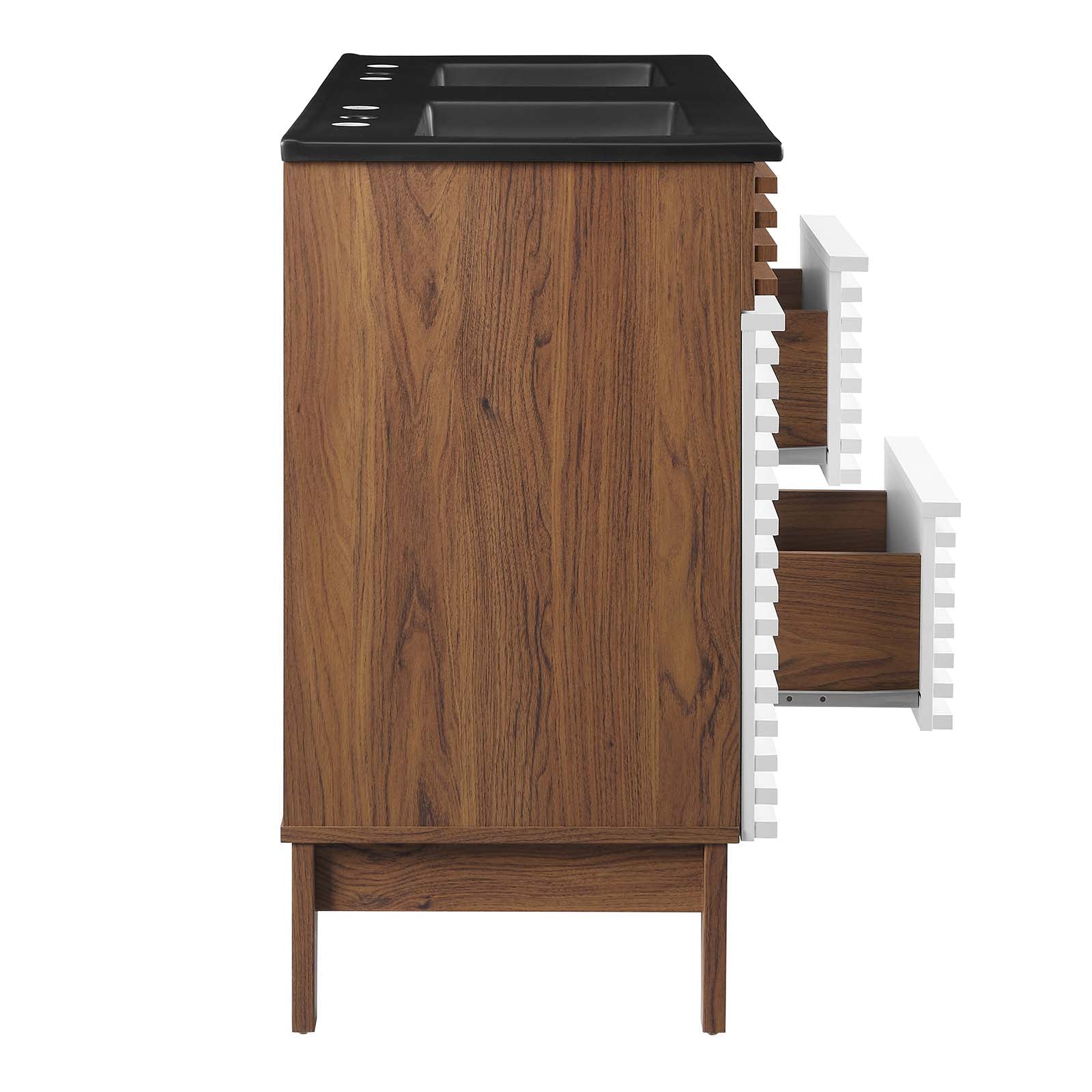 Render 48" Double Sink Bathroom Vanity by Modway