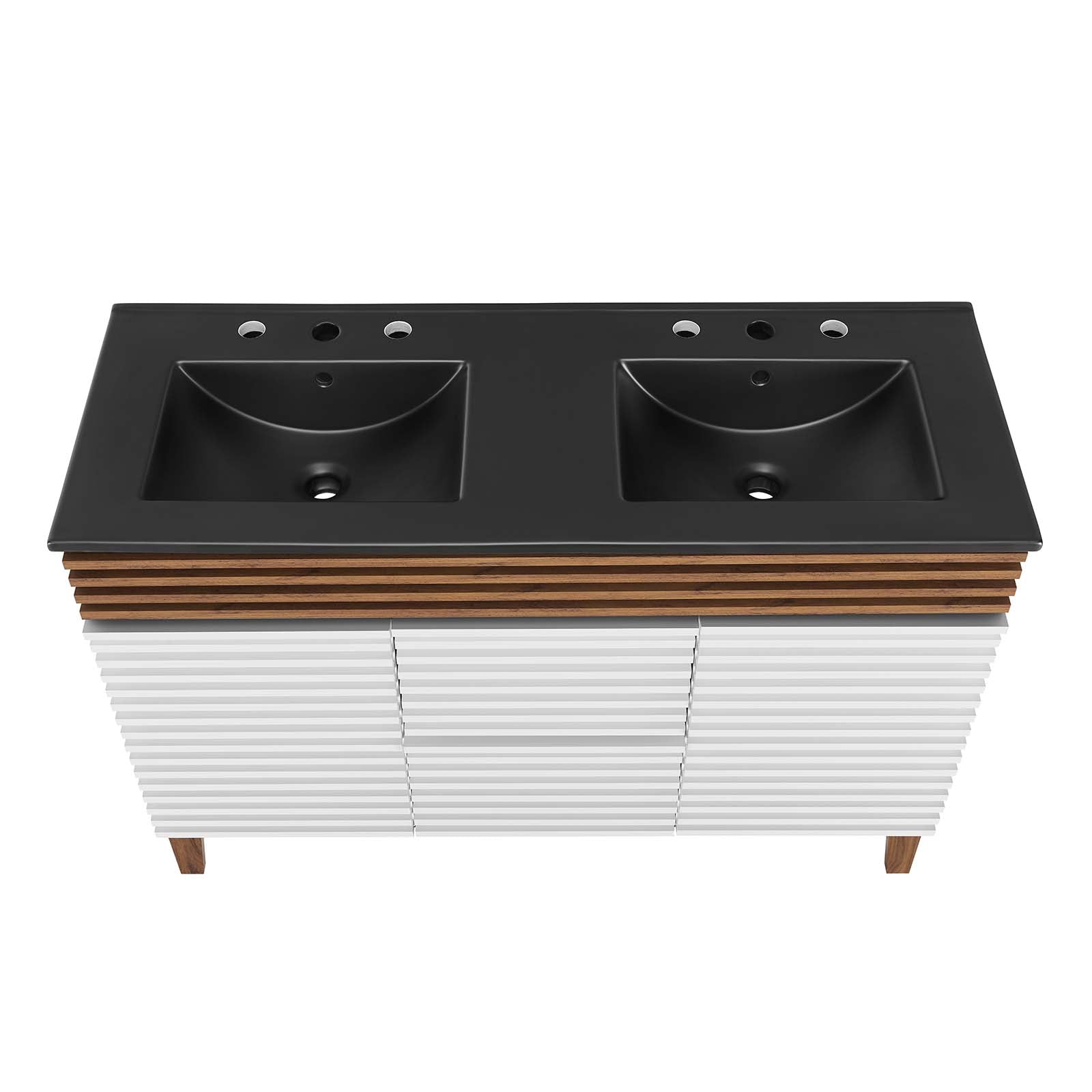 Render 48" Double Sink Bathroom Vanity by Modway