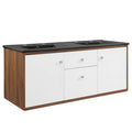 Transmit 48" Wall-Mount Bathroom Vanity by Modway