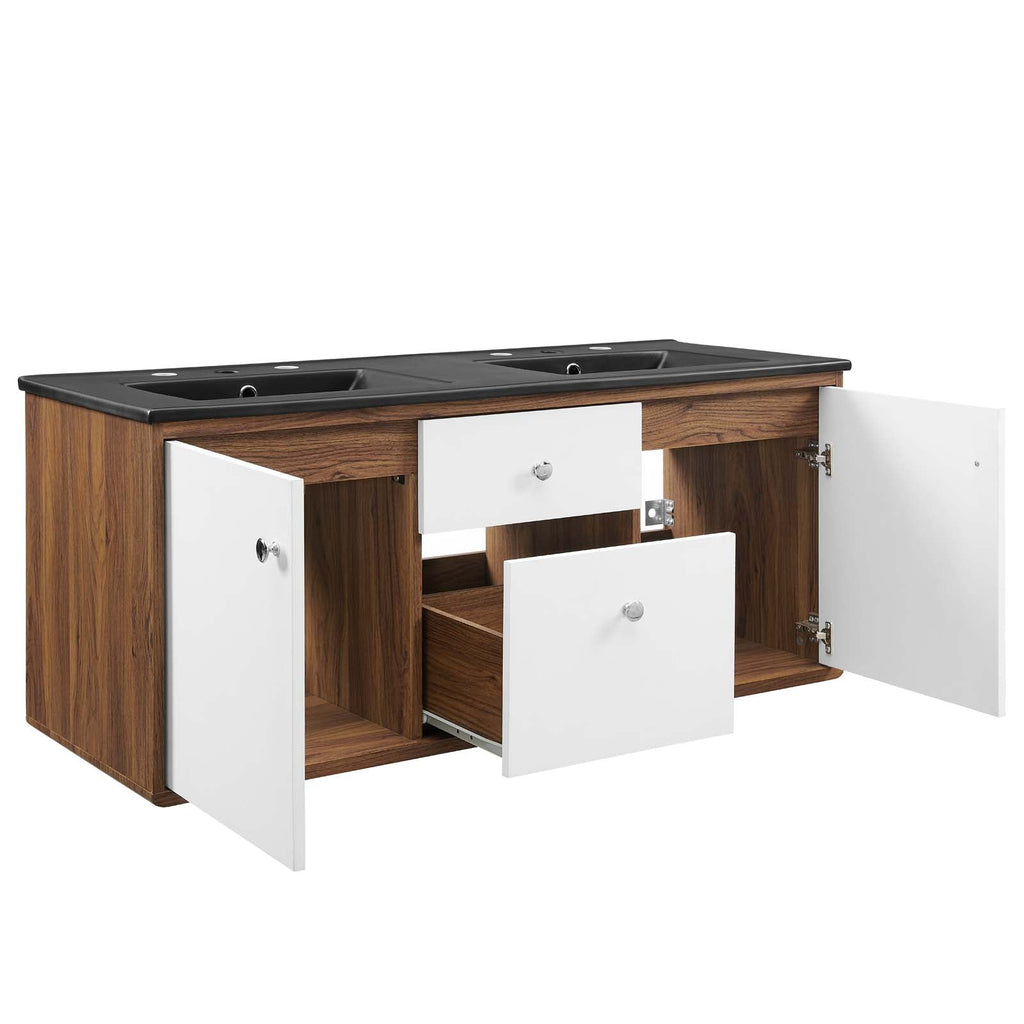 Transmit 48" Wall-Mount Bathroom Vanity by Modway