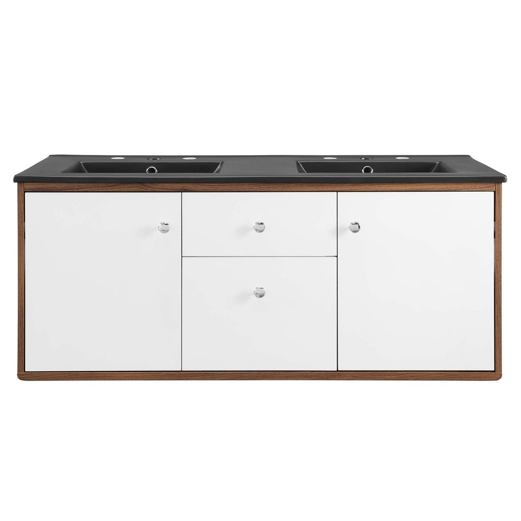 Transmit 48" Wall-Mount Bathroom Vanity by Modway