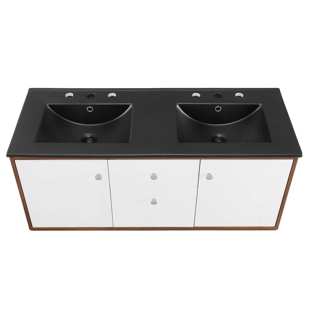Transmit 48" Wall-Mount Bathroom Vanity by Modway