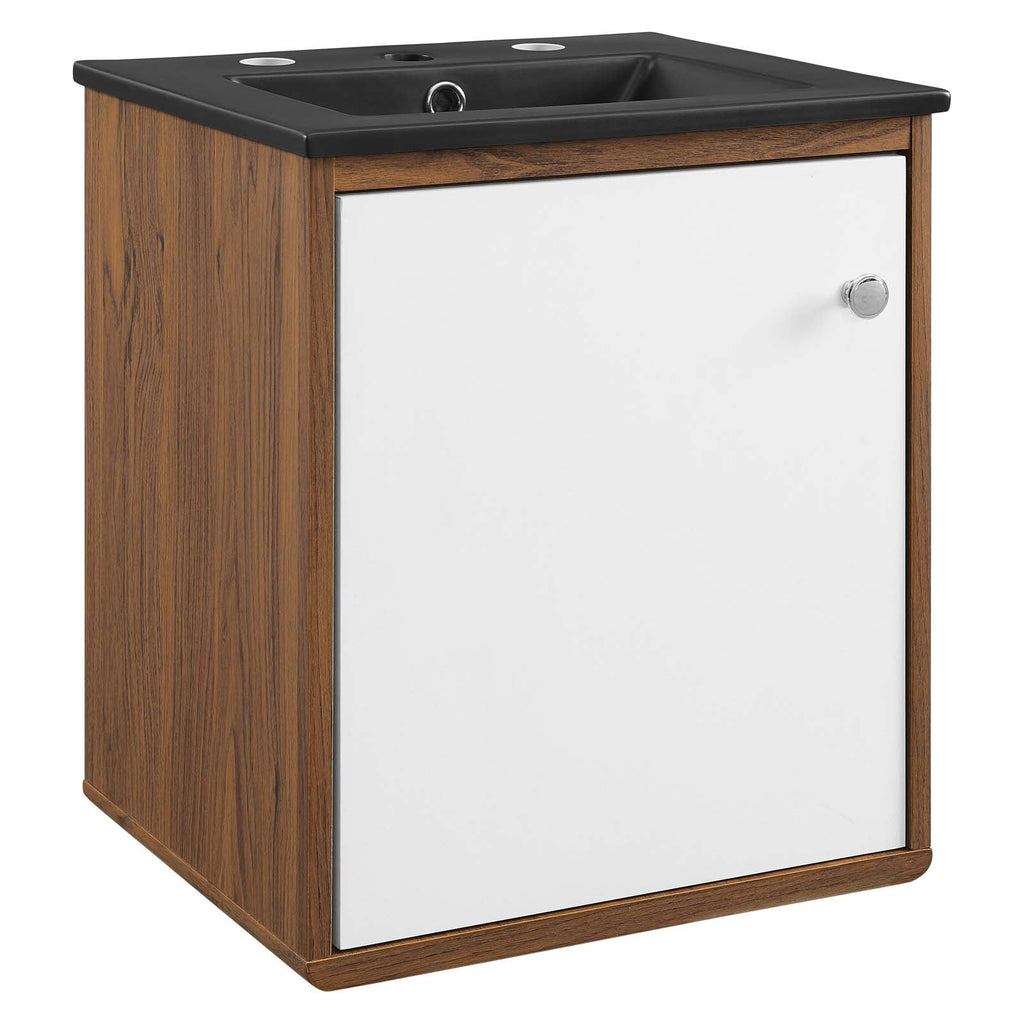 Transmit 18" Wall-Mount Bathroom Vanity by Modway