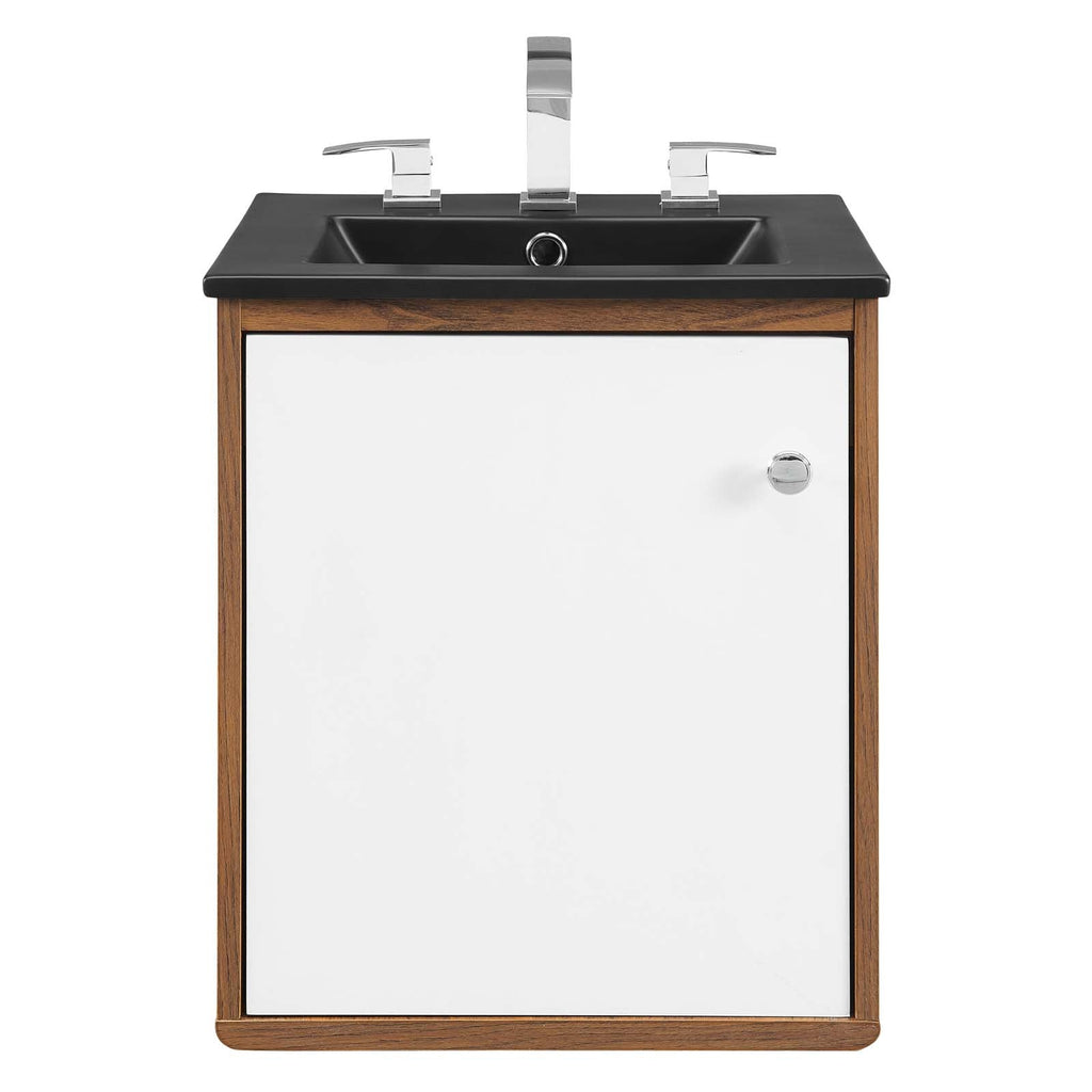 Transmit 18" Wall-Mount Bathroom Vanity by Modway