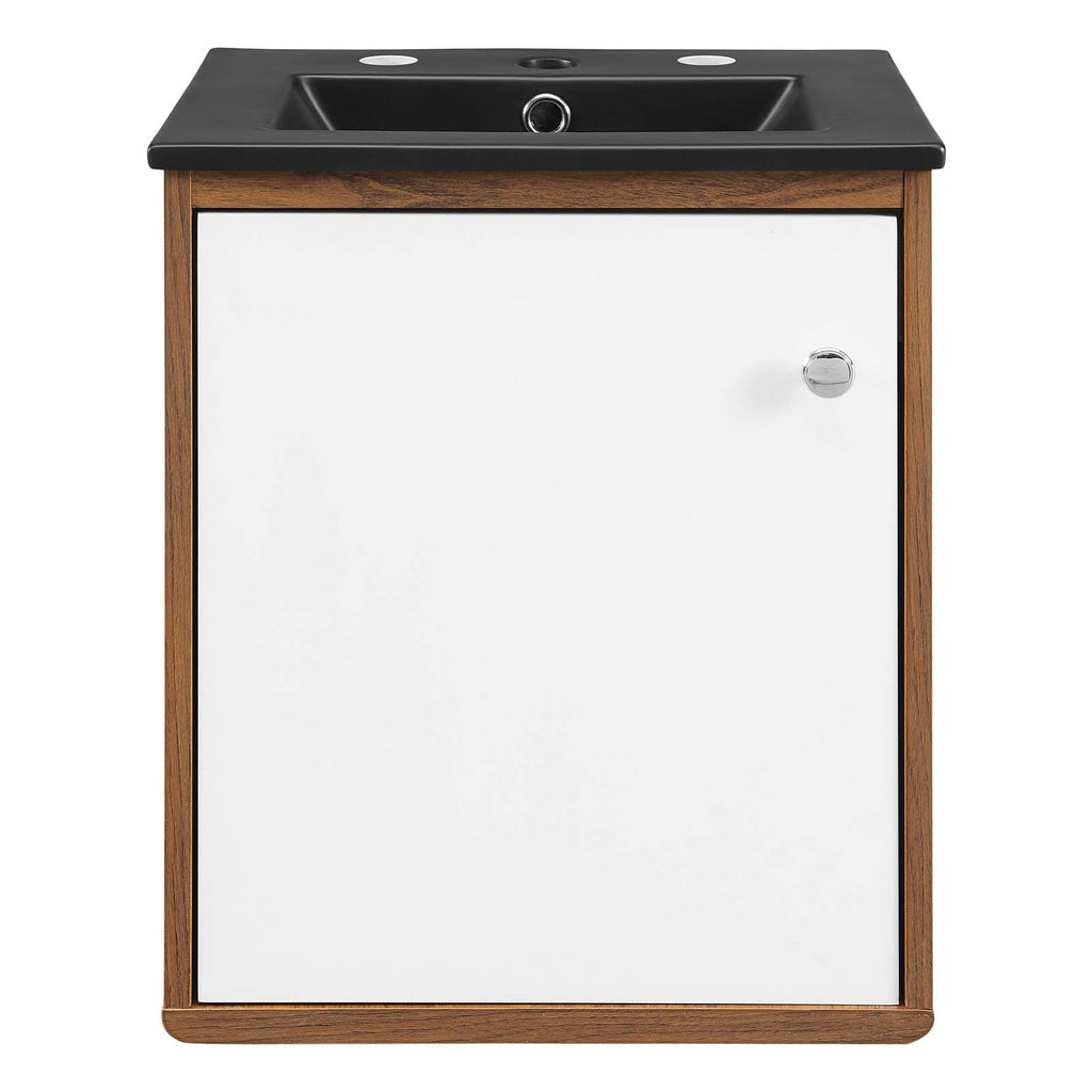 Transmit 18" Wall-Mount Bathroom Vanity by Modway