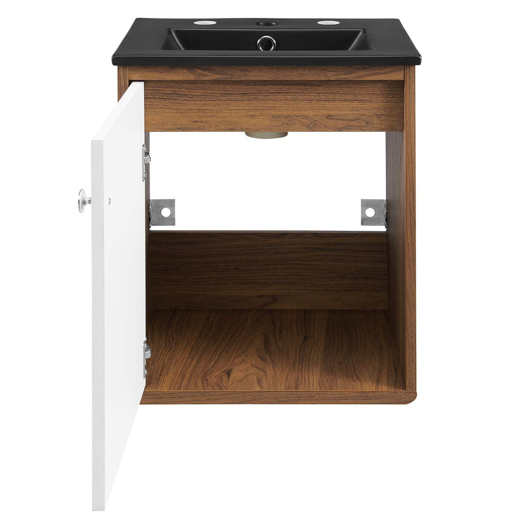 Transmit 18" Wall-Mount Bathroom Vanity by Modway