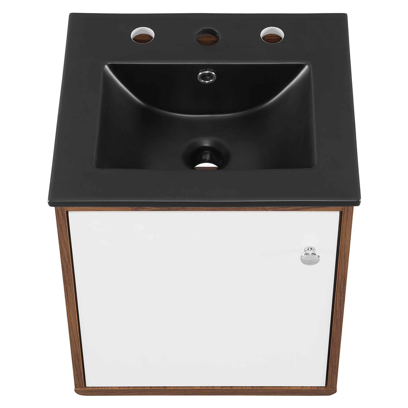 Transmit 18" Wall-Mount Bathroom Vanity by Modway