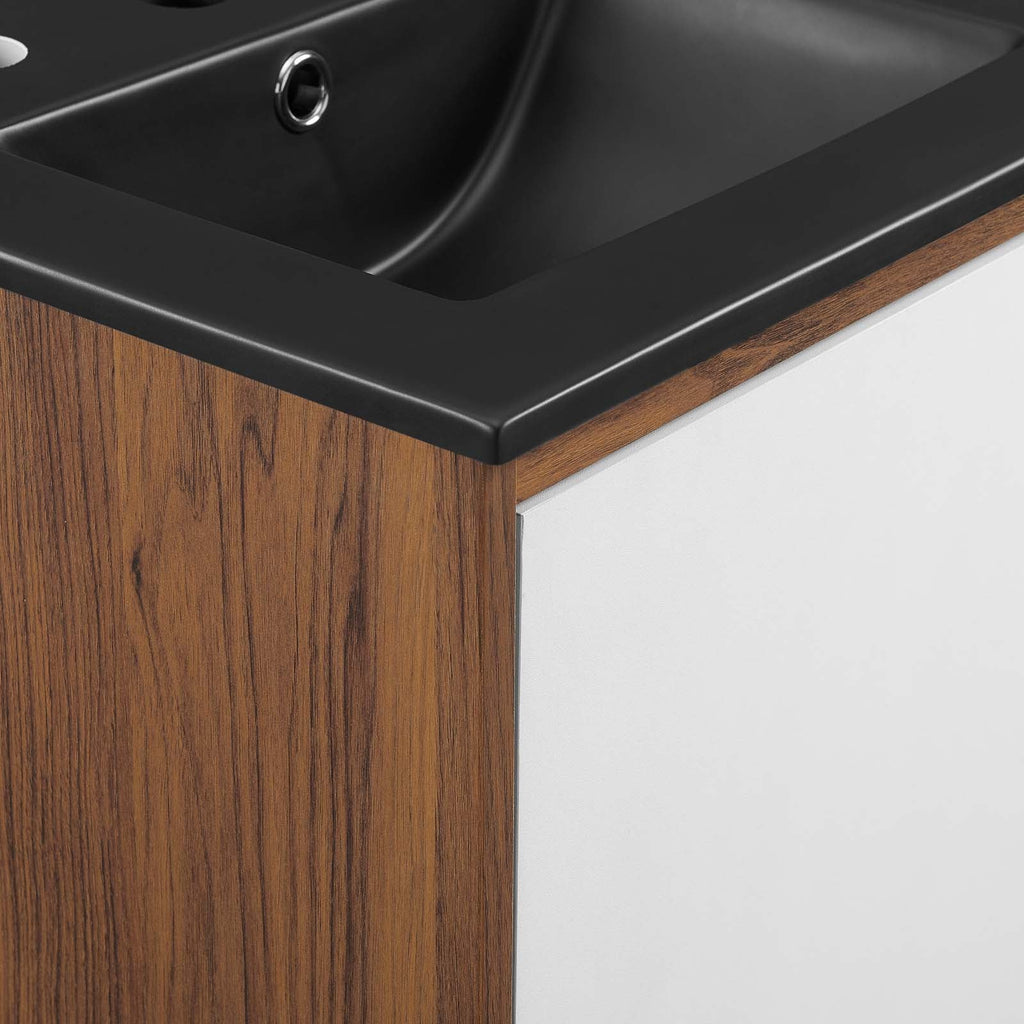 Transmit 18" Wall-Mount Bathroom Vanity by Modway