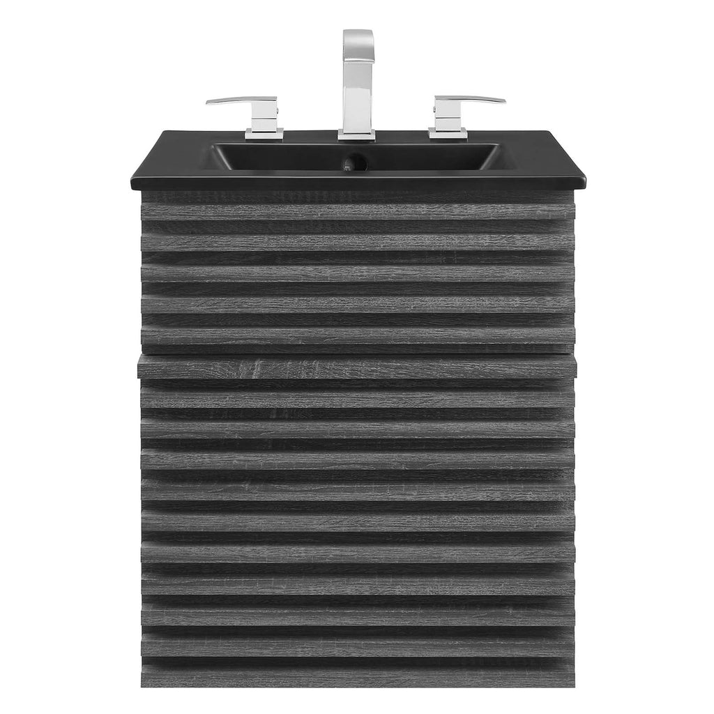 Render 18" Wall-Mount Bathroom Vanity by Modway