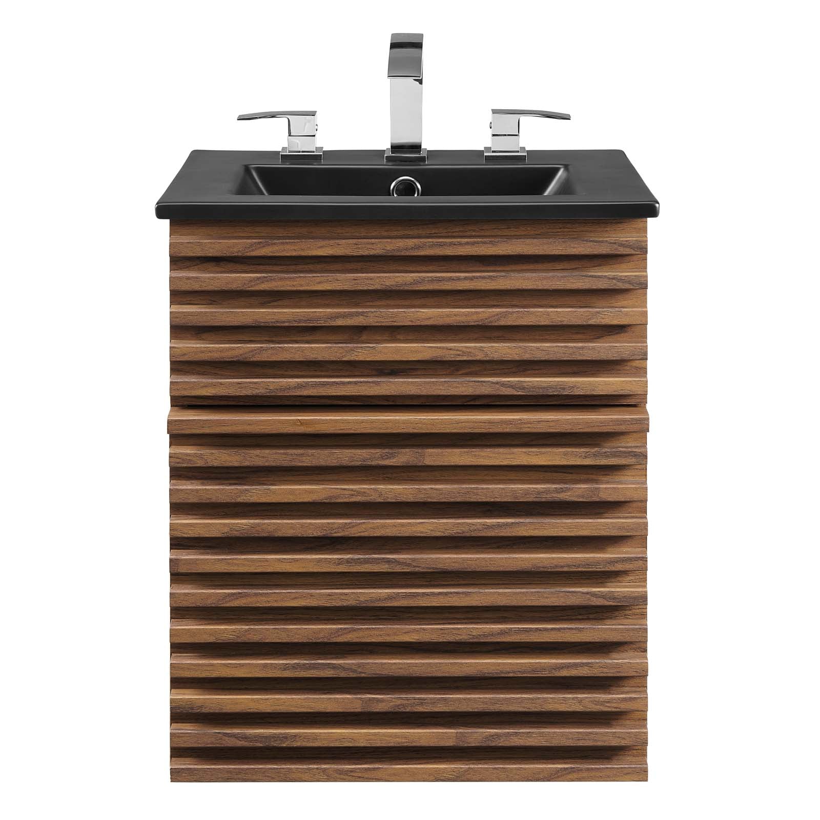 Render 18" Wall-Mount Bathroom Vanity by Modway