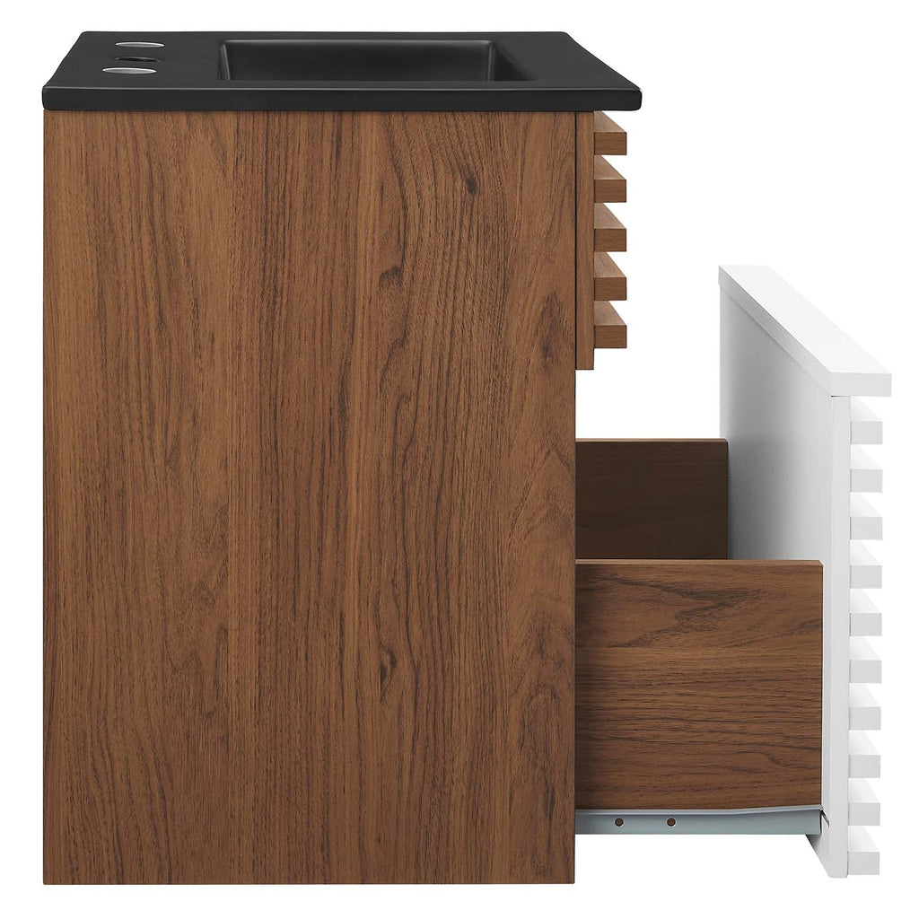 Render 18" Wall-Mount Bathroom Vanity by Modway