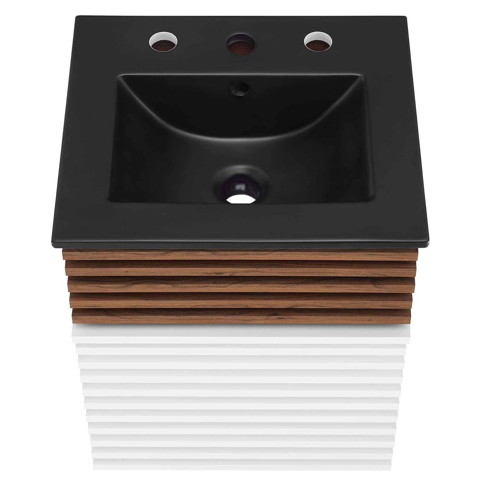 Render 18" Wall-Mount Bathroom Vanity by Modway