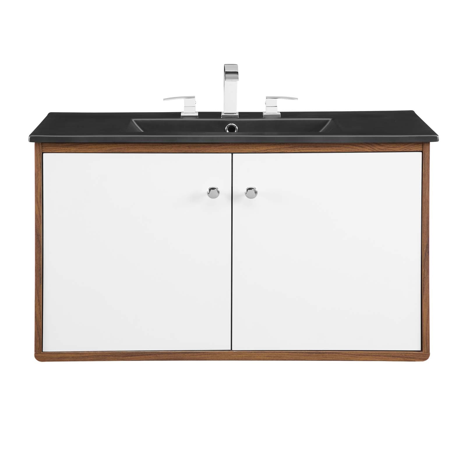 Transmit 36" Wall-Mount Bathroom Vanity by Modway