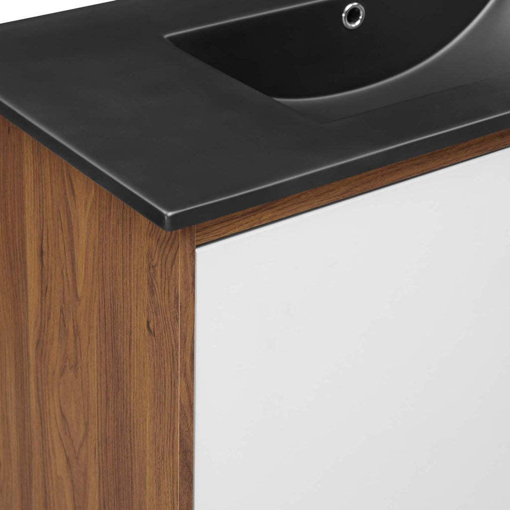 Transmit 36" Wall-Mount Bathroom Vanity by Modway