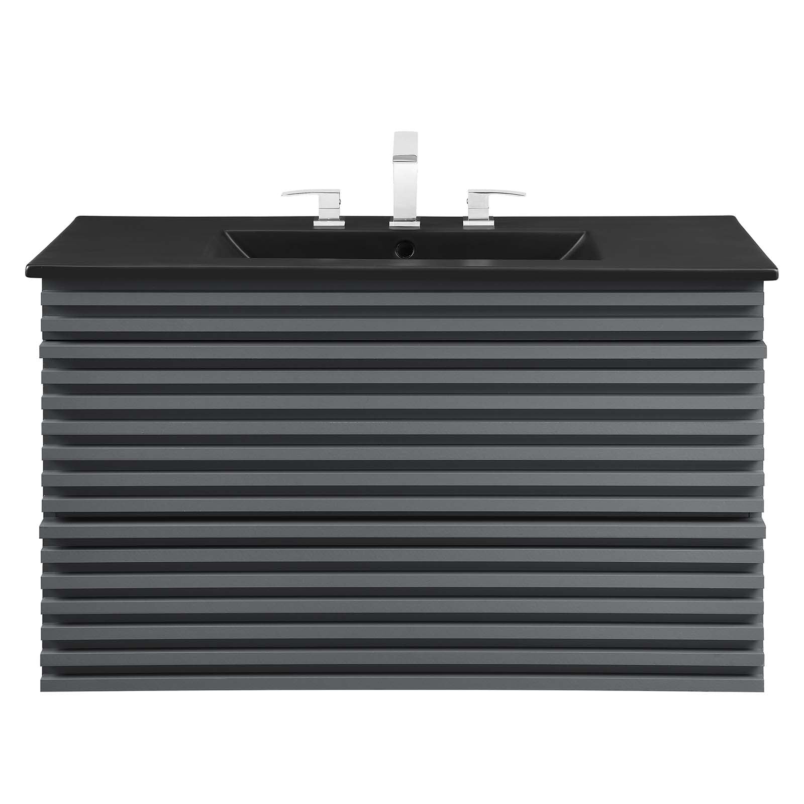 Render 36" Wall-Mount Bathroom Vanity by Modway