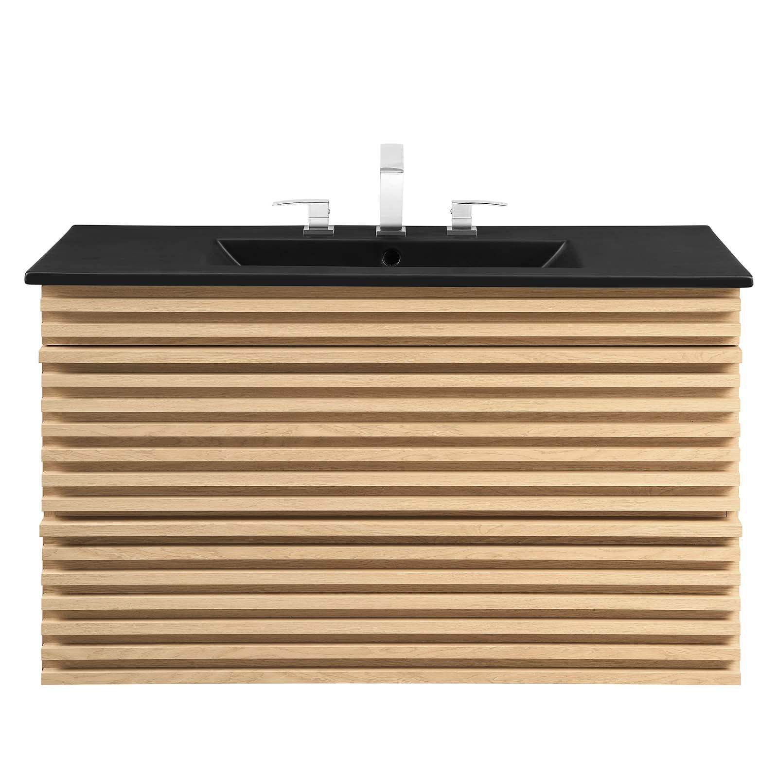 Render 36" Wall-Mount Bathroom Vanity by Modway