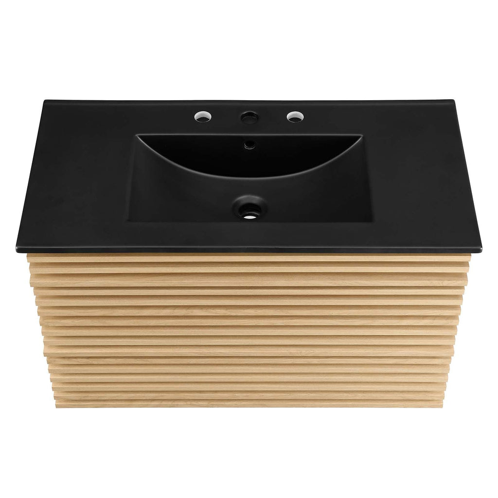 Render 36" Wall-Mount Bathroom Vanity by Modway
