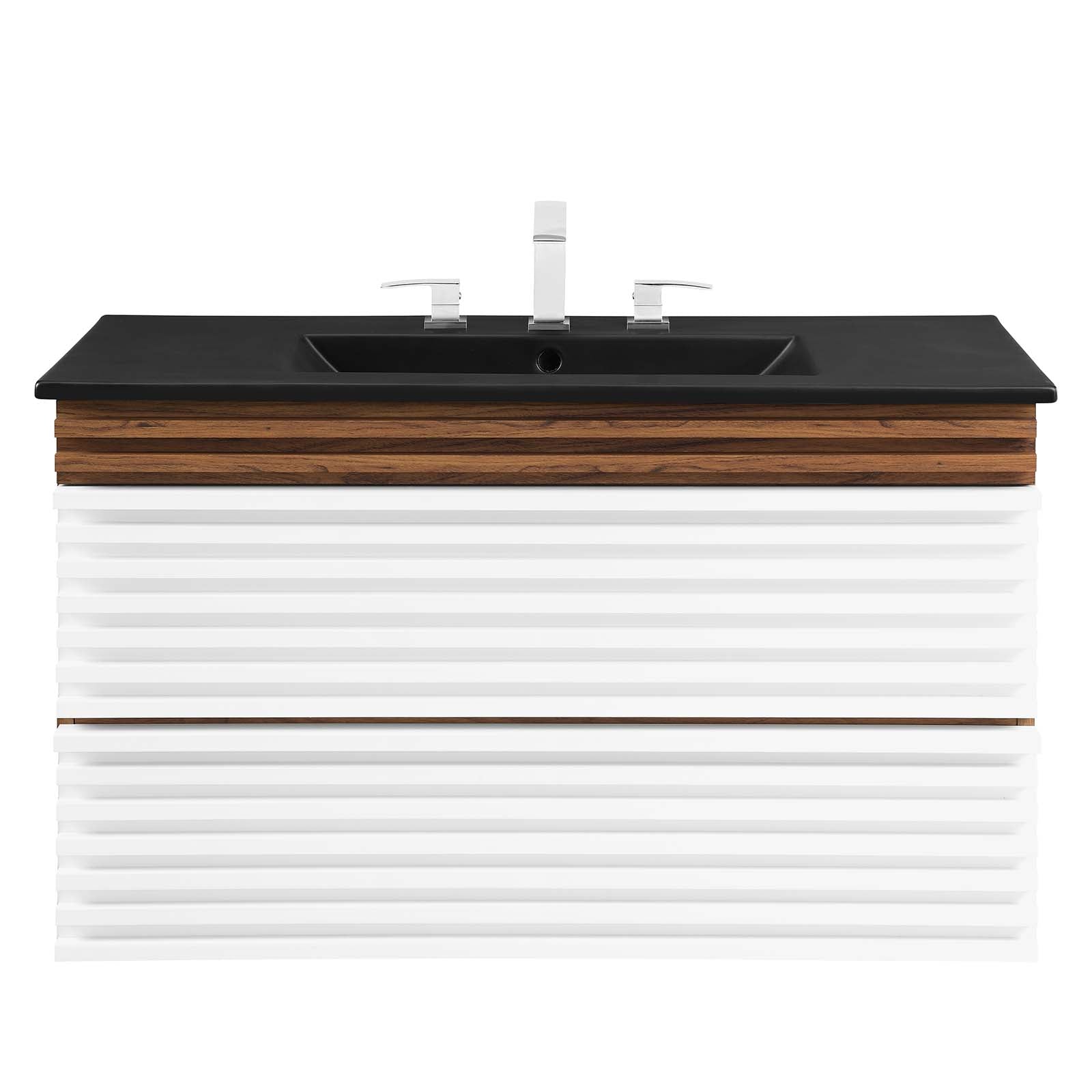 Render 36" Wall-Mount Bathroom Vanity by Modway