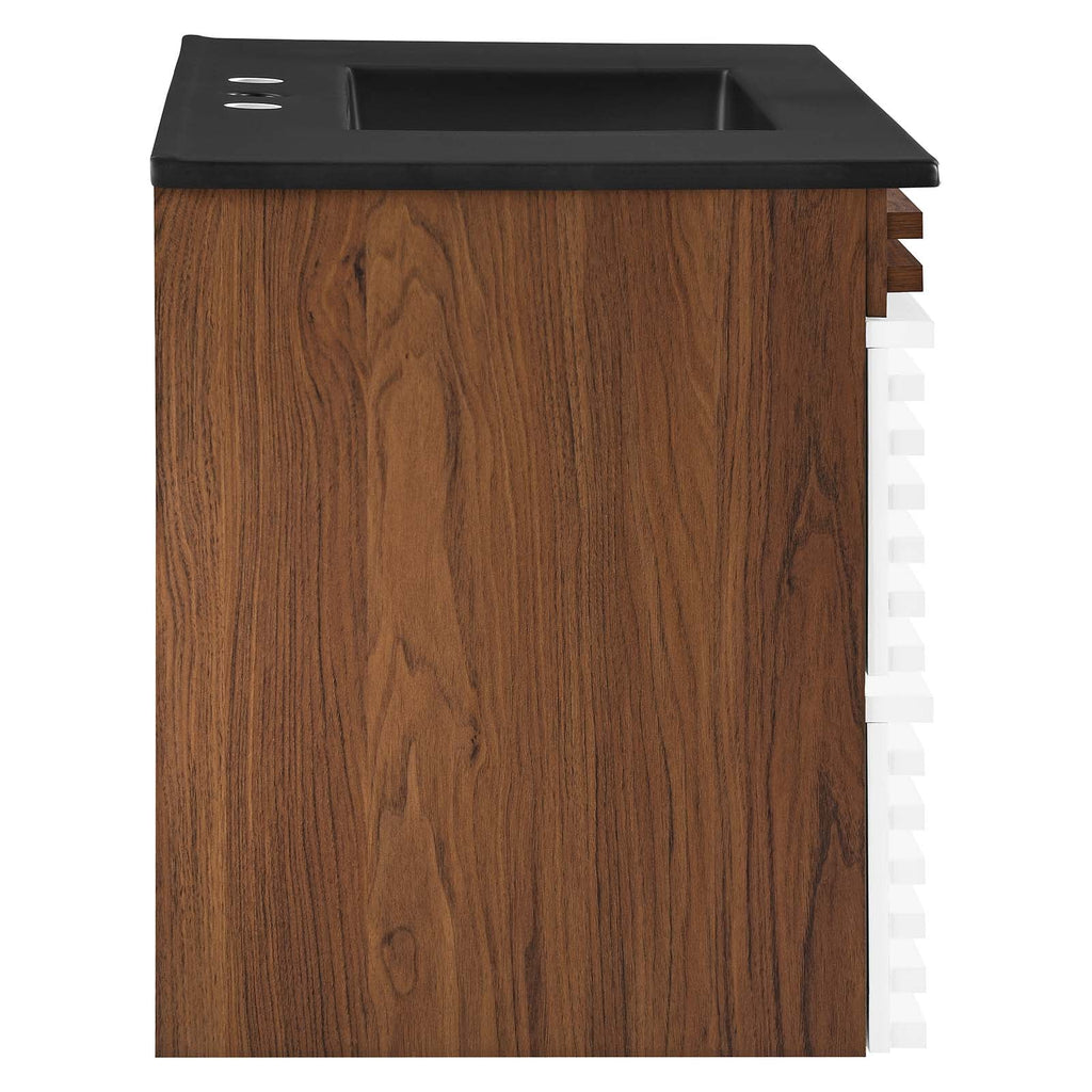 Render 36" Wall-Mount Bathroom Vanity by Modway