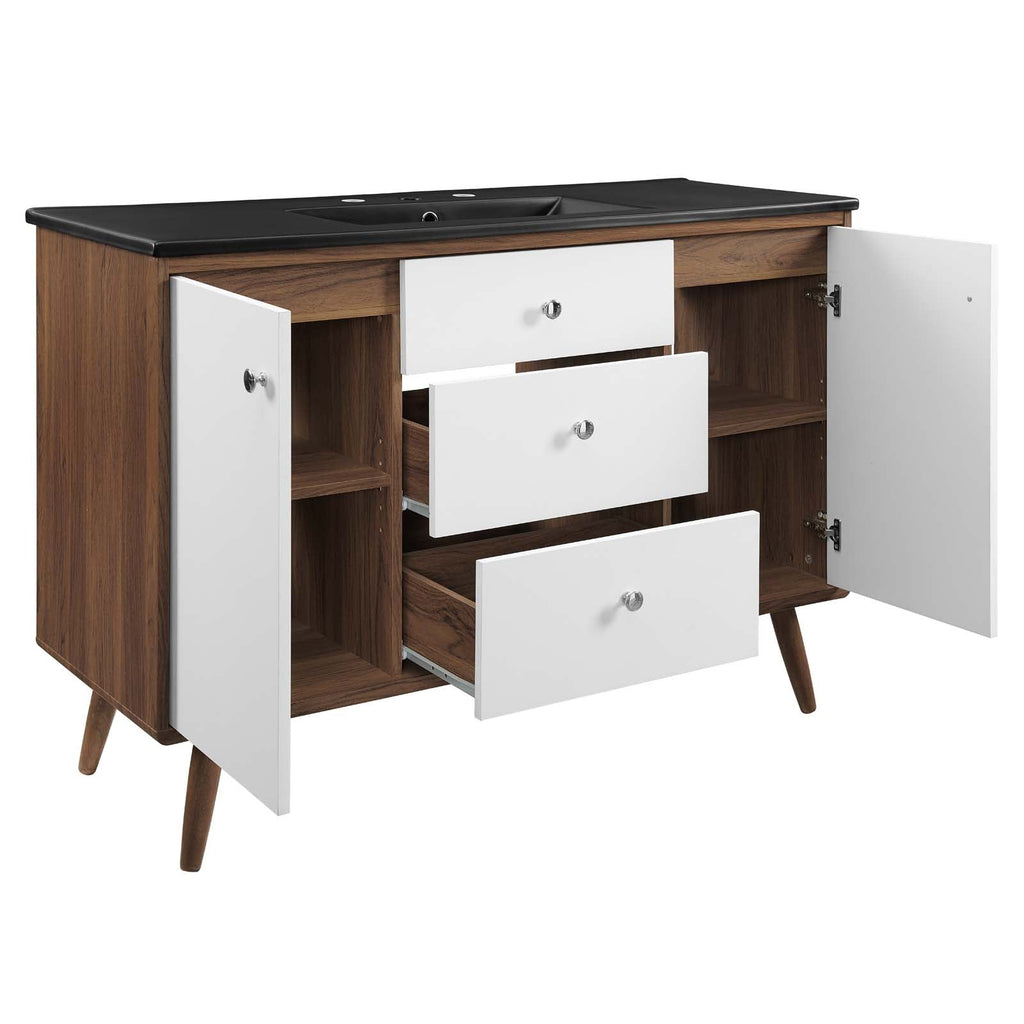 Transmit 48" Single Sink Bathroom Vanity by Modway