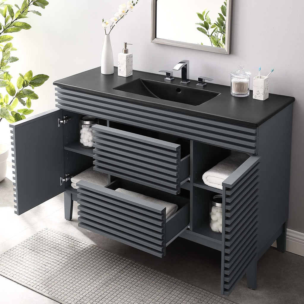 Render 48" Single Sink Bathroom Vanity by Modway