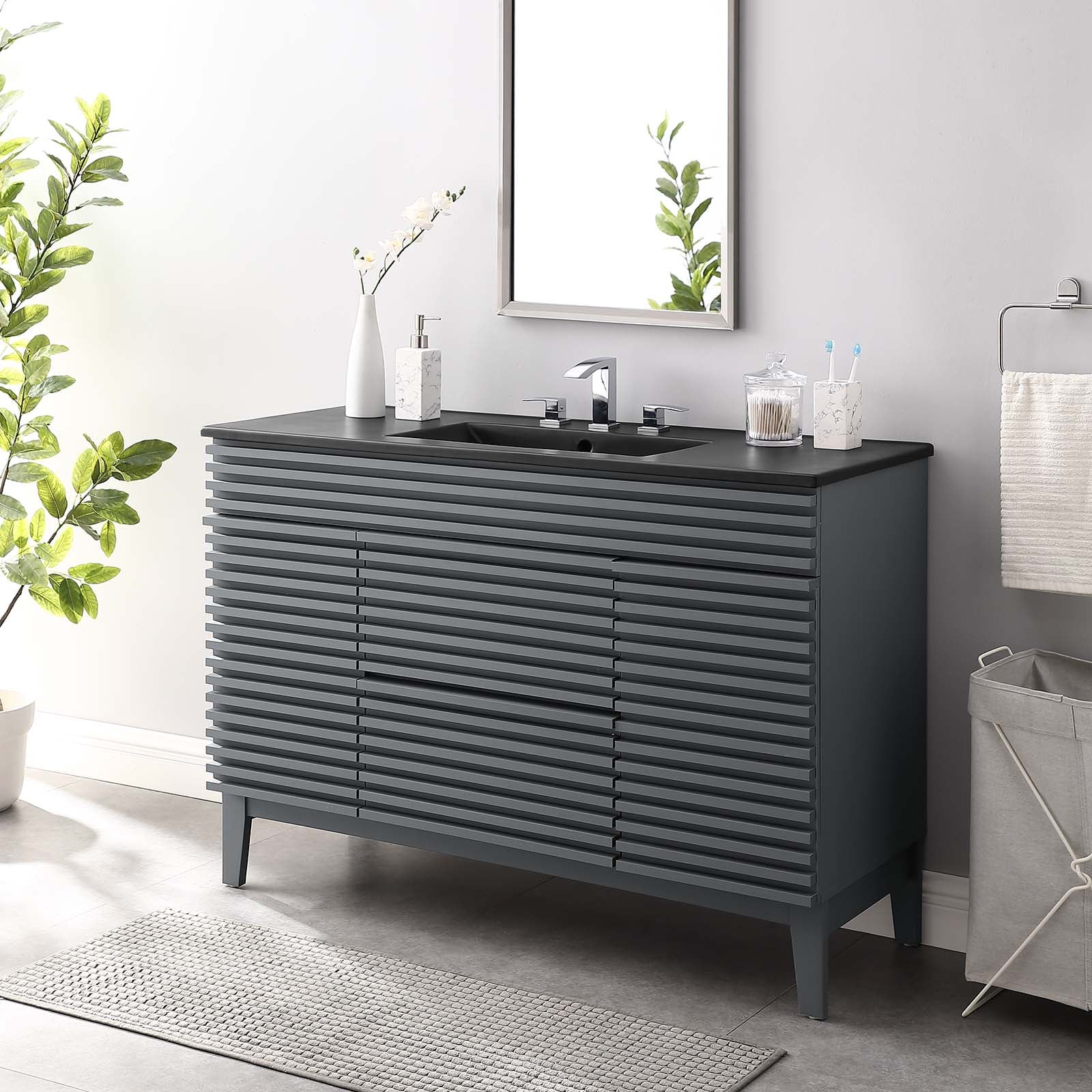 Render 48" Single Sink Bathroom Vanity by Modway