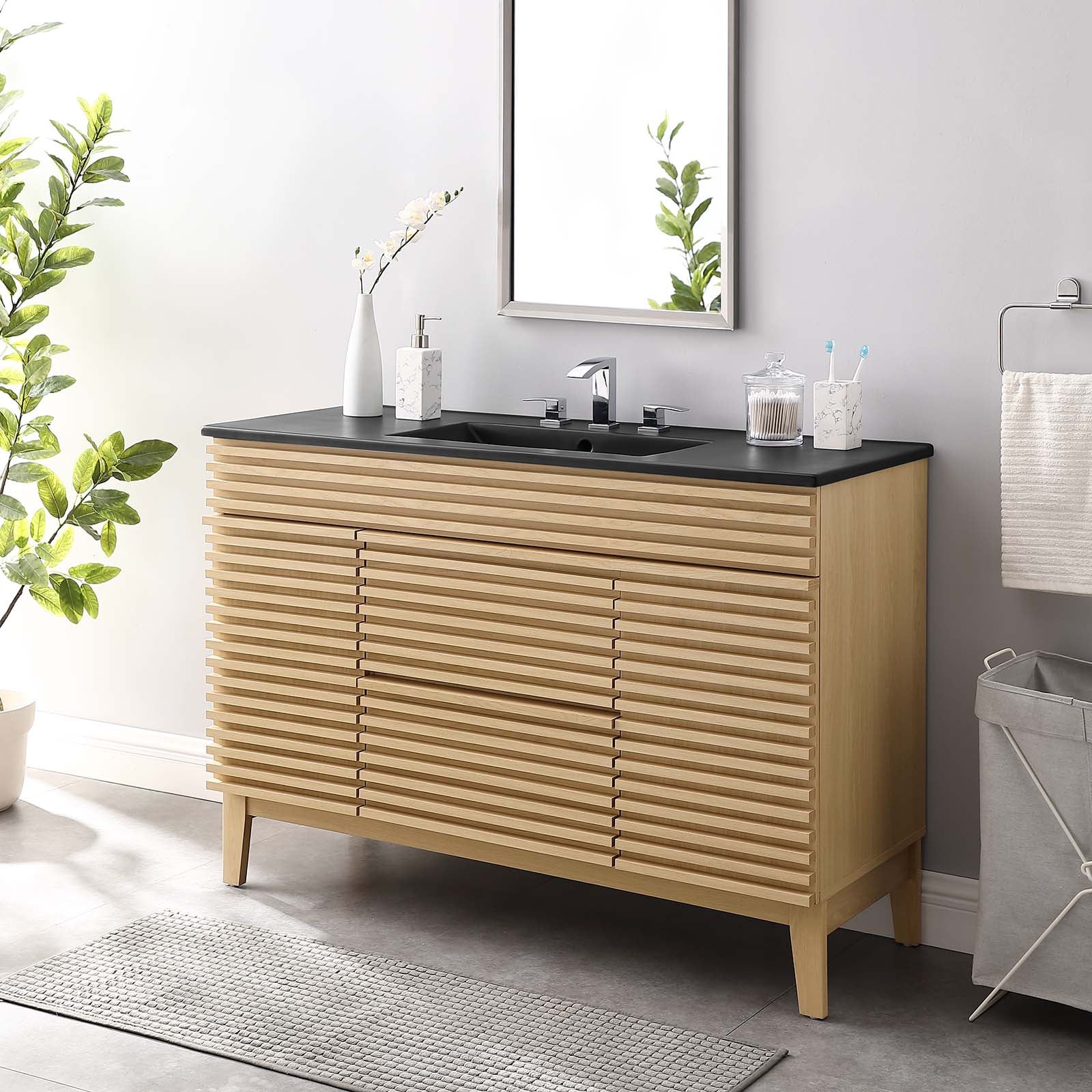 Render 48" Single Sink Bathroom Vanity by Modway