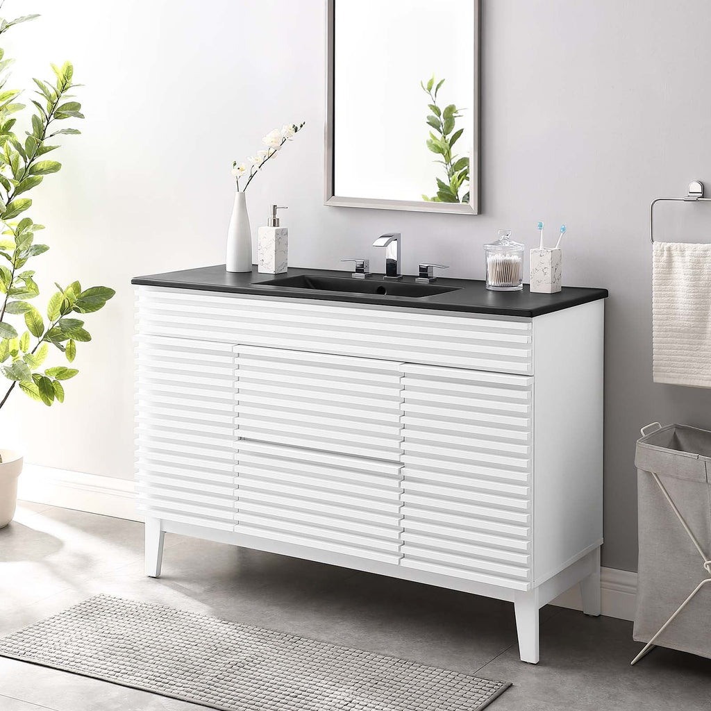Render 48" Single Sink Bathroom Vanity by Modway