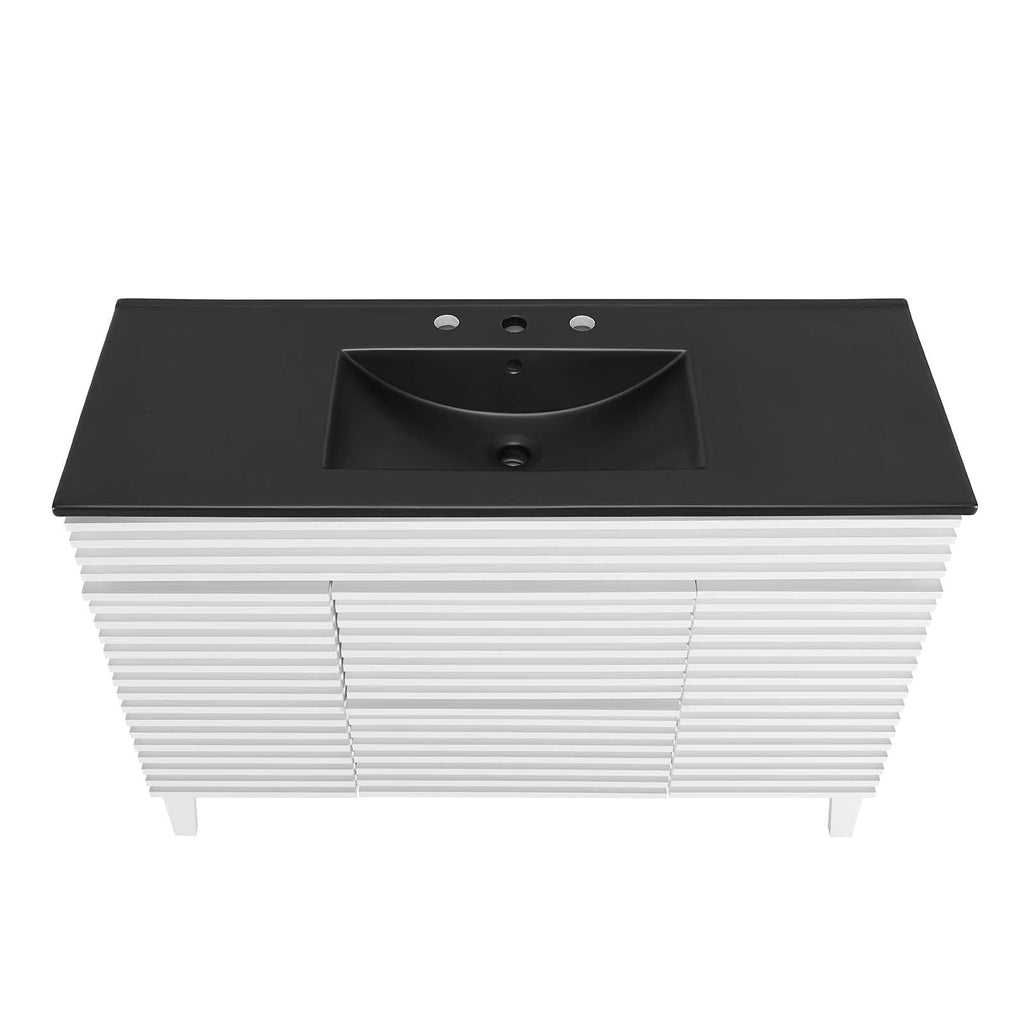 Render 48" Single Sink Bathroom Vanity by Modway