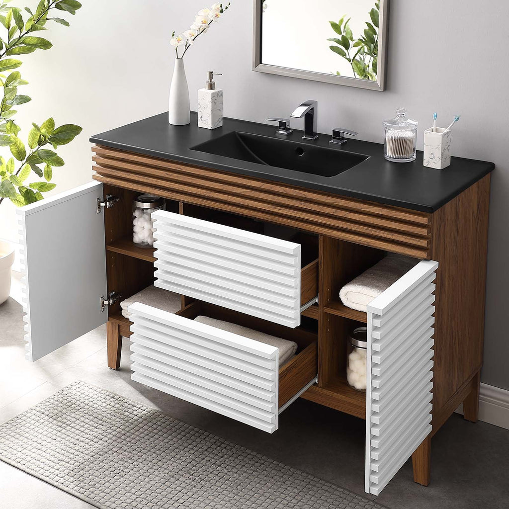 Render 48" Single Sink Bathroom Vanity by Modway