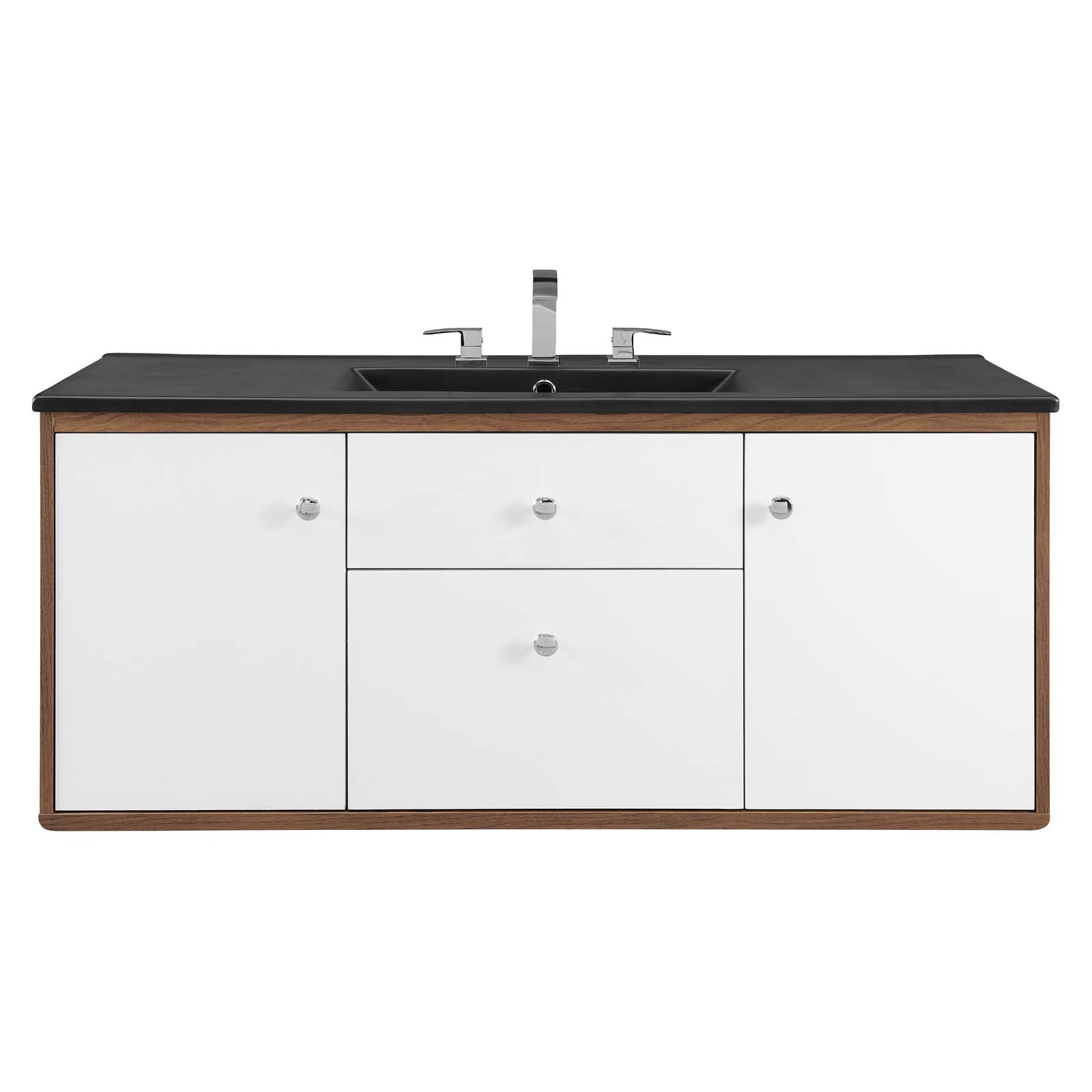 Transmit 48" Wall-Mount Bathroom Vanity by Modway