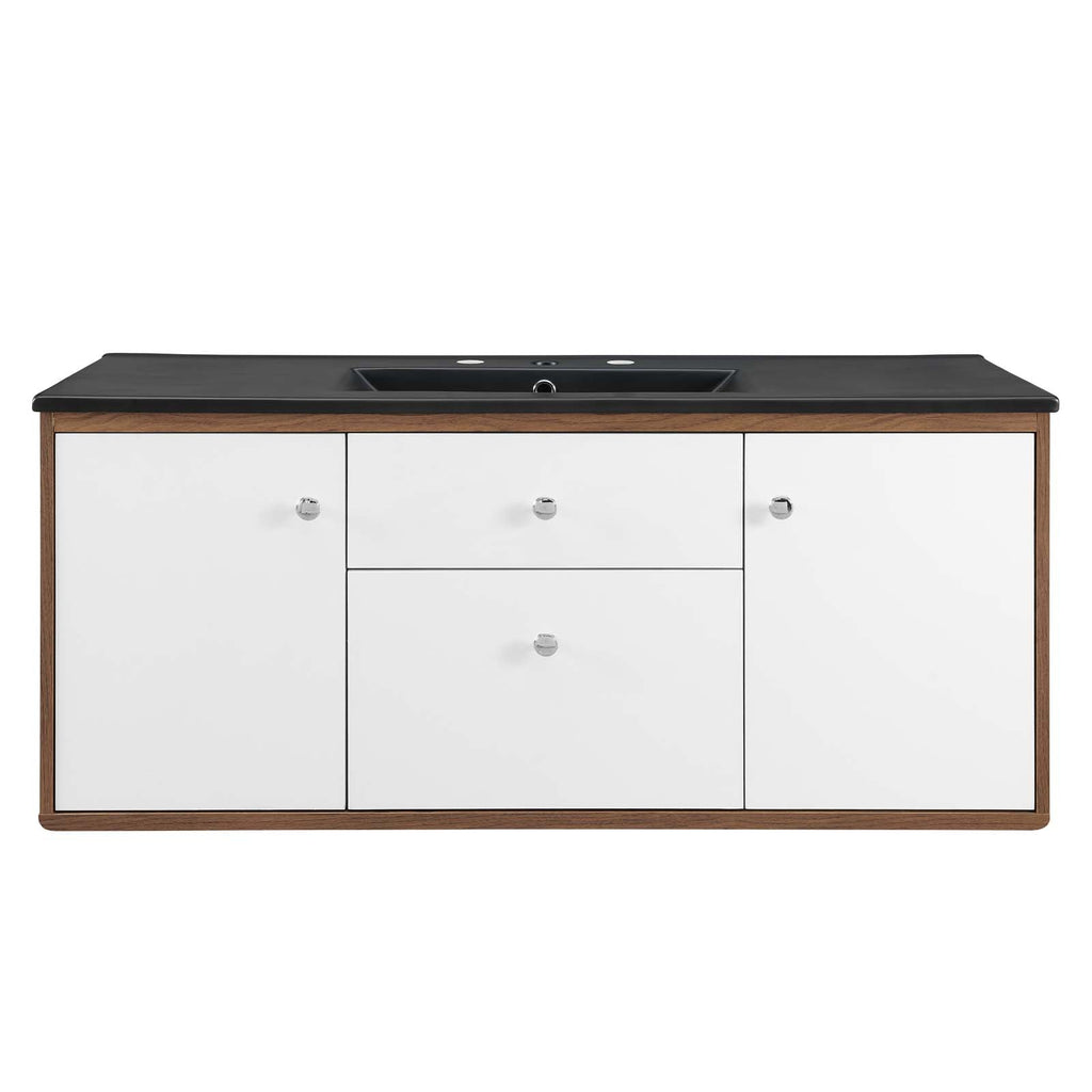 Transmit 48" Wall-Mount Bathroom Vanity by Modway