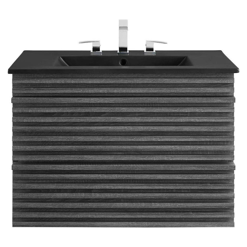 Render 30" Wall-Mount Bathroom Vanity by Modway