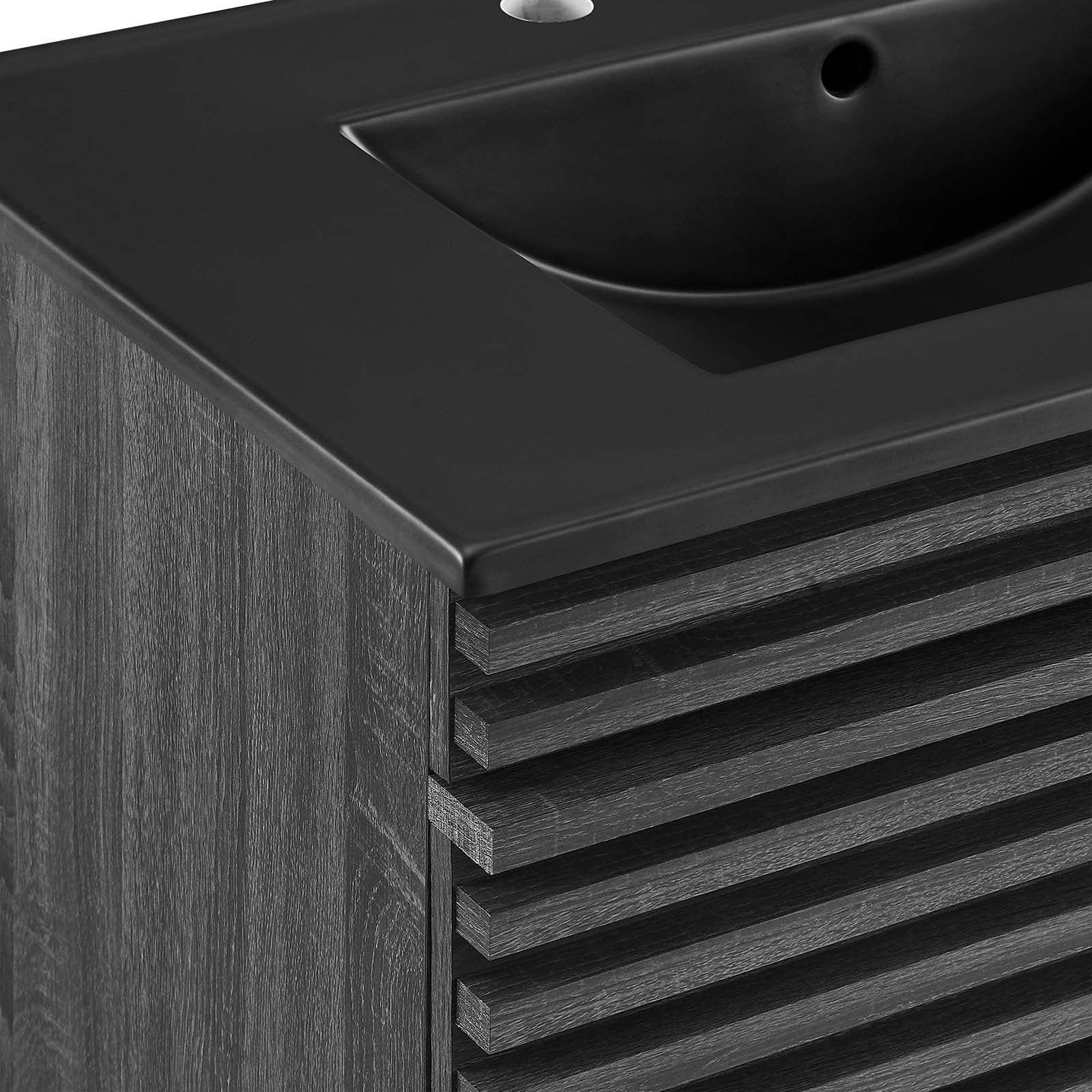 Render 30" Wall-Mount Bathroom Vanity by Modway