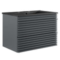Render 30" Wall-Mount Bathroom Vanity by Modway