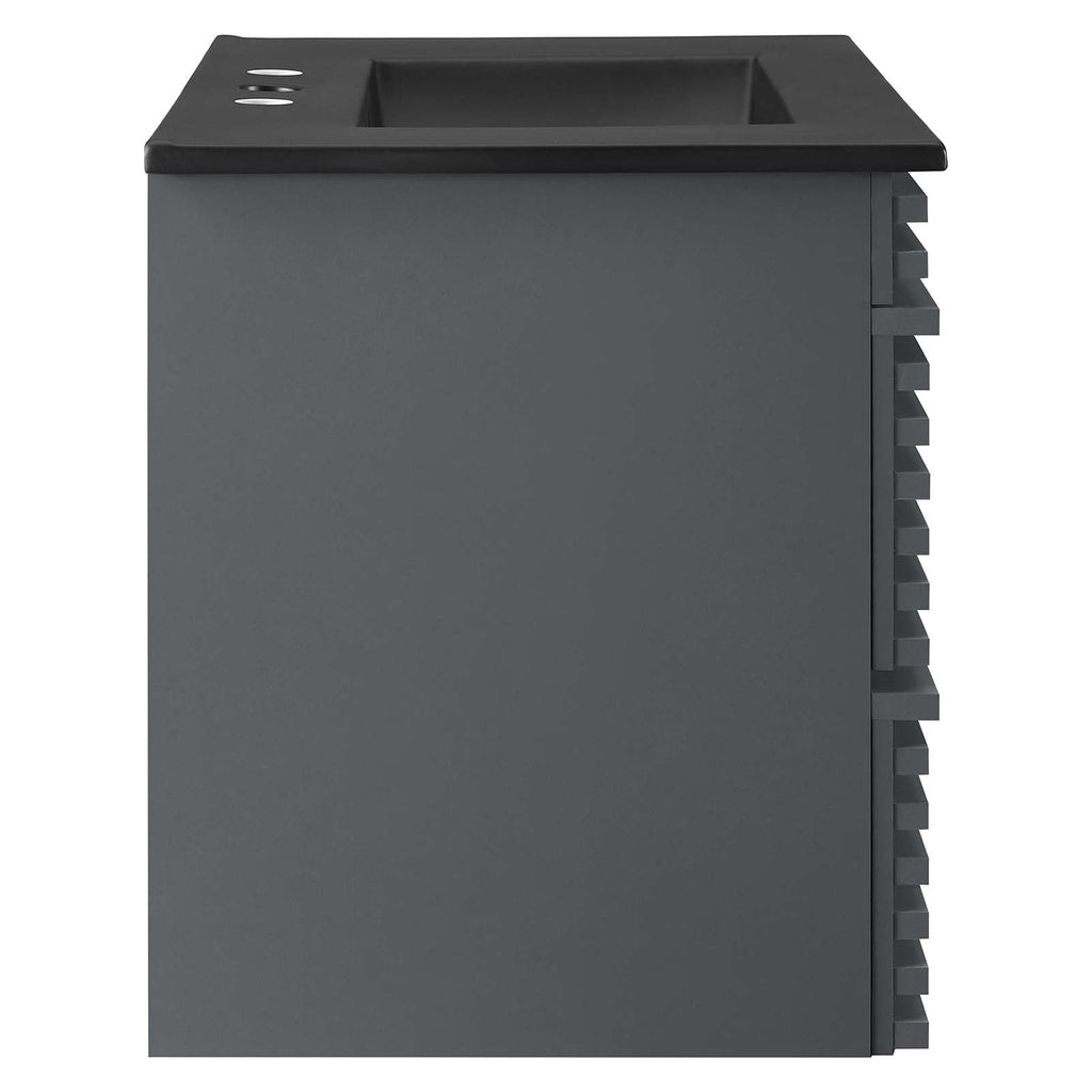 Render 30" Wall-Mount Bathroom Vanity by Modway