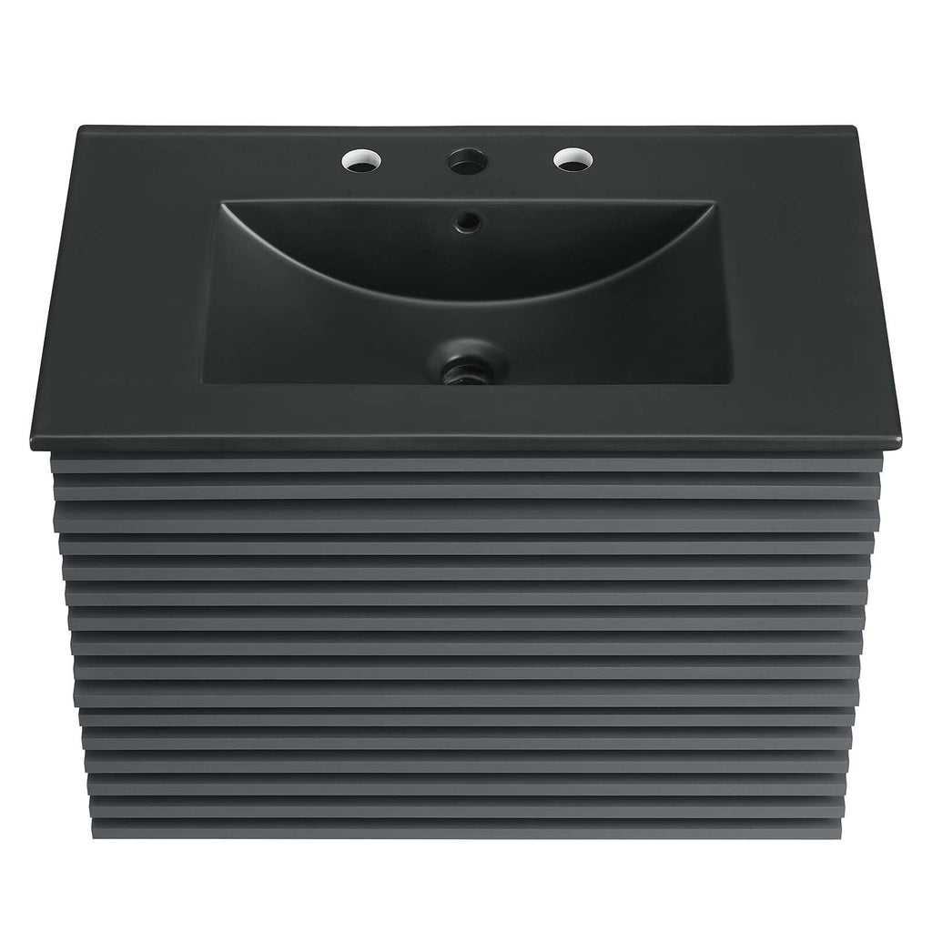 Render 30" Wall-Mount Bathroom Vanity by Modway