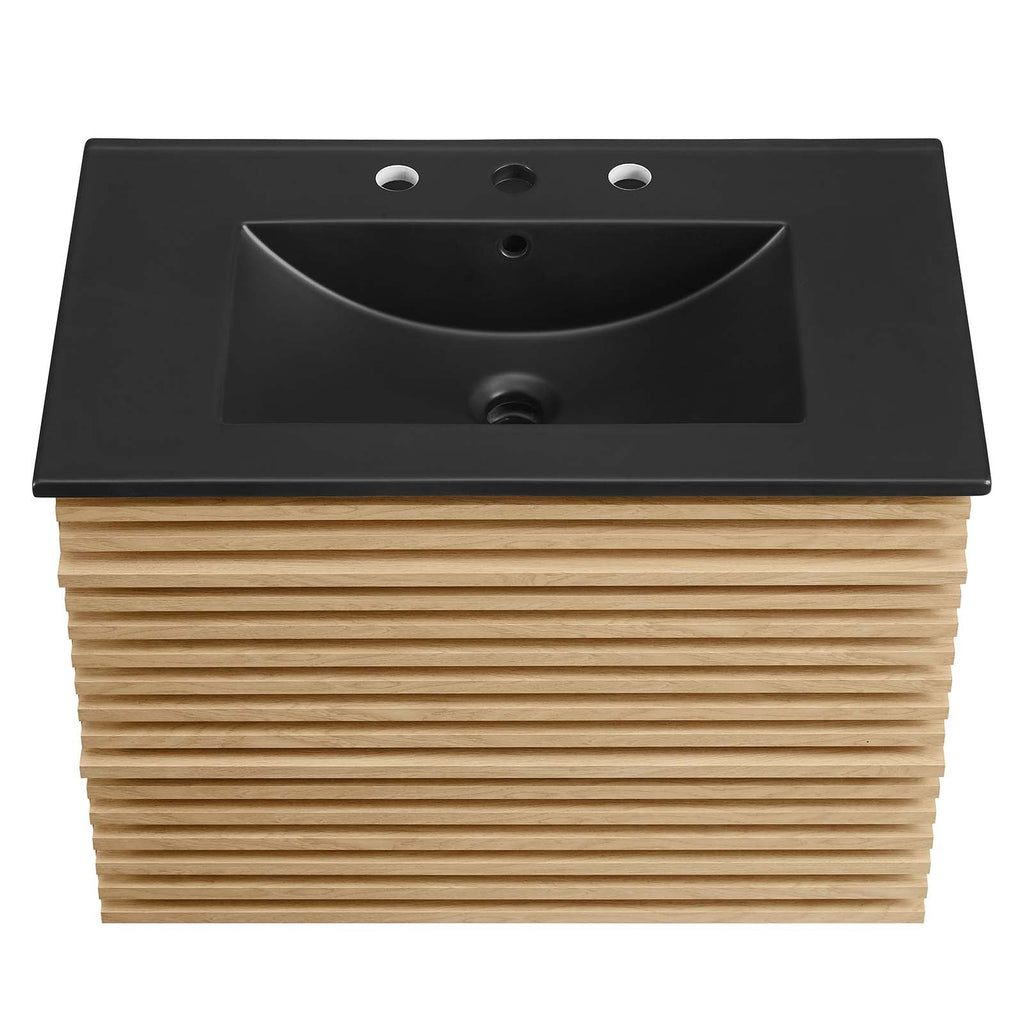 Render 30" Wall-Mount Bathroom Vanity by Modway