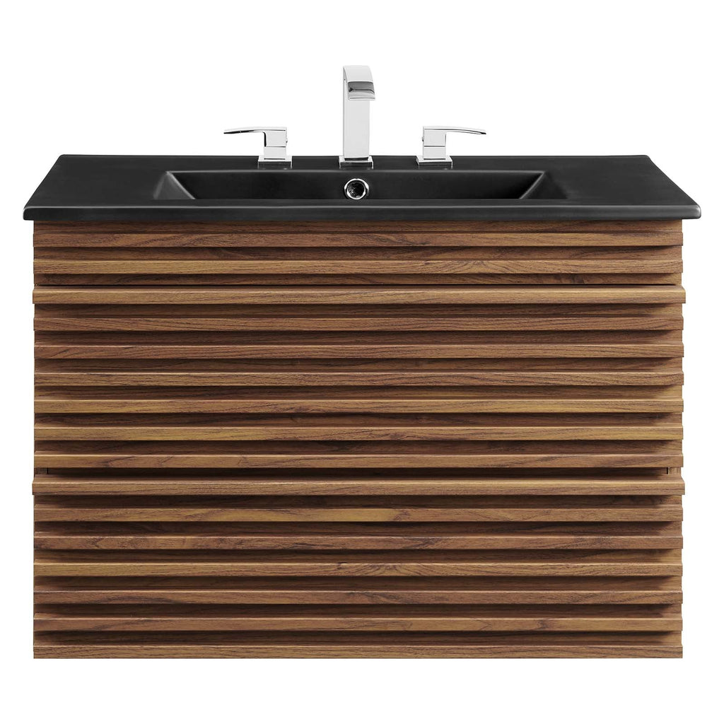 Render 30" Wall-Mount Bathroom Vanity by Modway