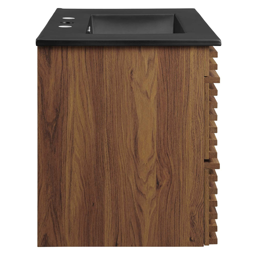 Render 30" Wall-Mount Bathroom Vanity by Modway