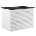 Render 30" Wall-Mount Bathroom Vanity by Modway