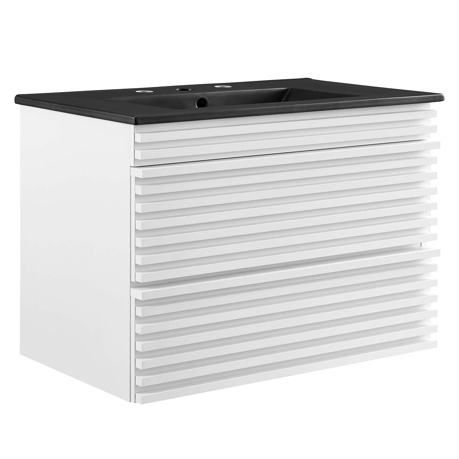 Render 30" Wall-Mount Bathroom Vanity by Modway