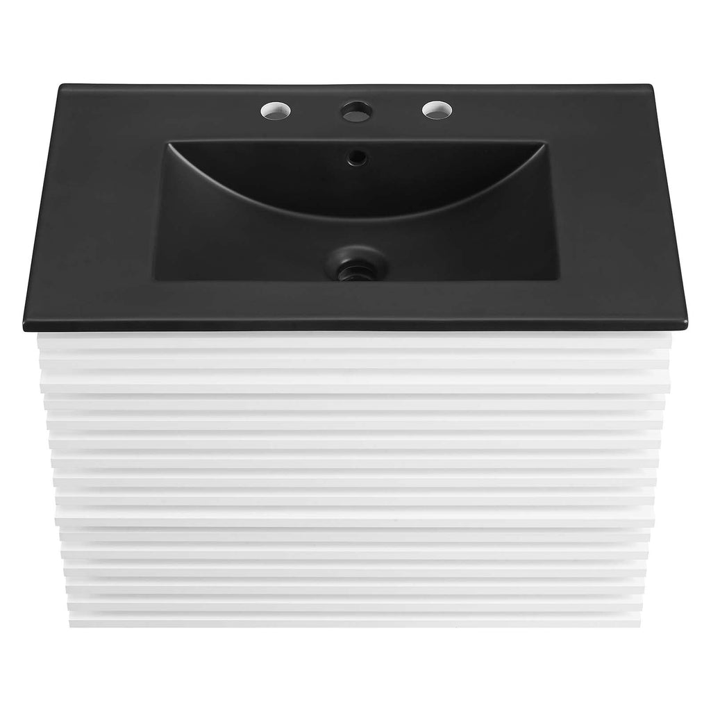 Render 30" Wall-Mount Bathroom Vanity by Modway