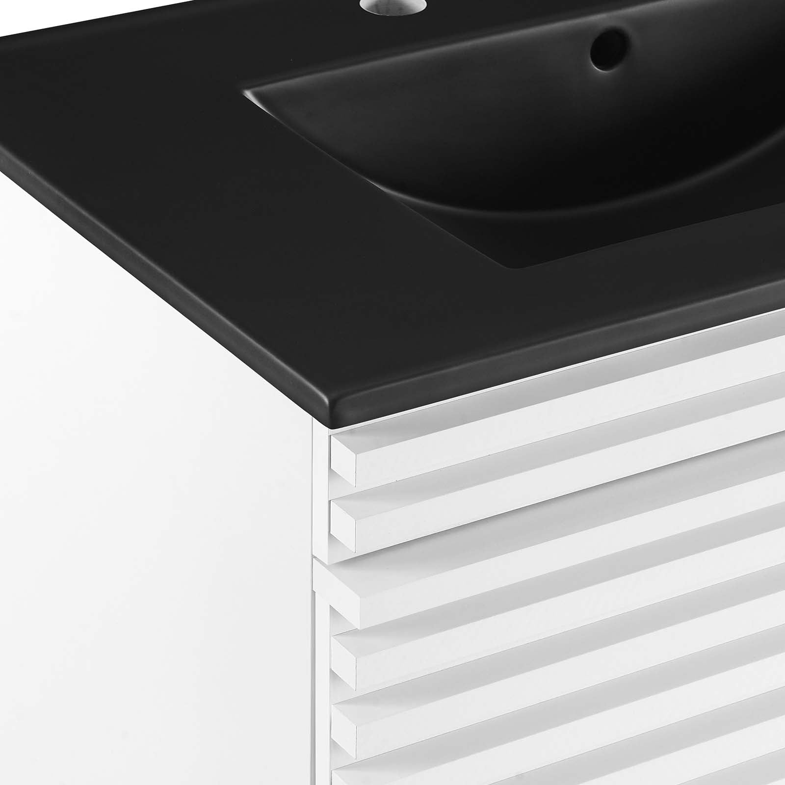 Render 30" Wall-Mount Bathroom Vanity by Modway