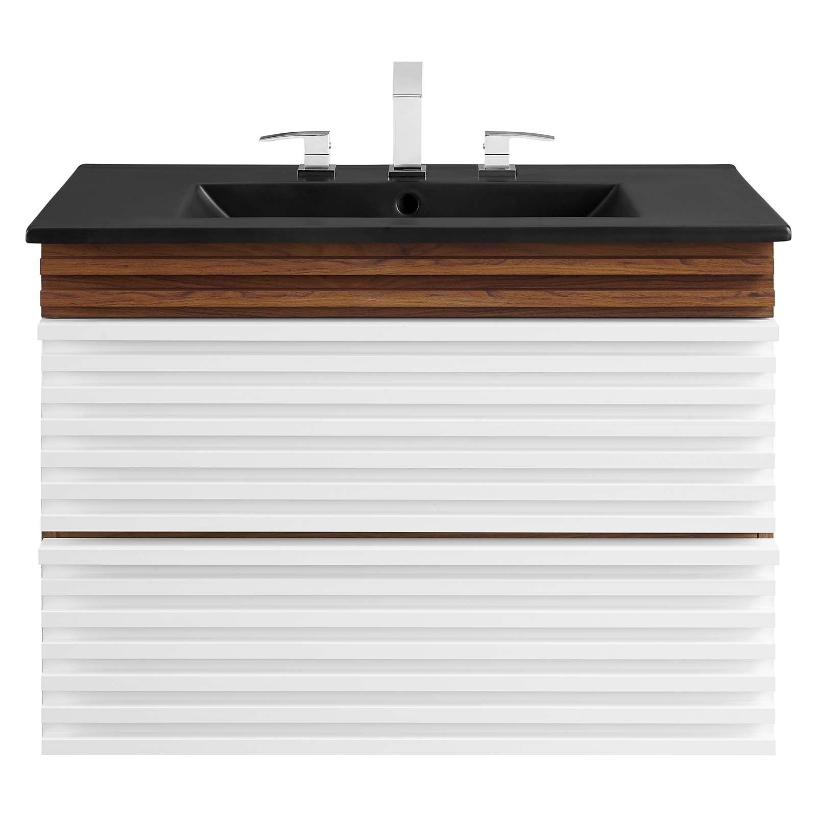 Render 30" Wall-Mount Bathroom Vanity by Modway