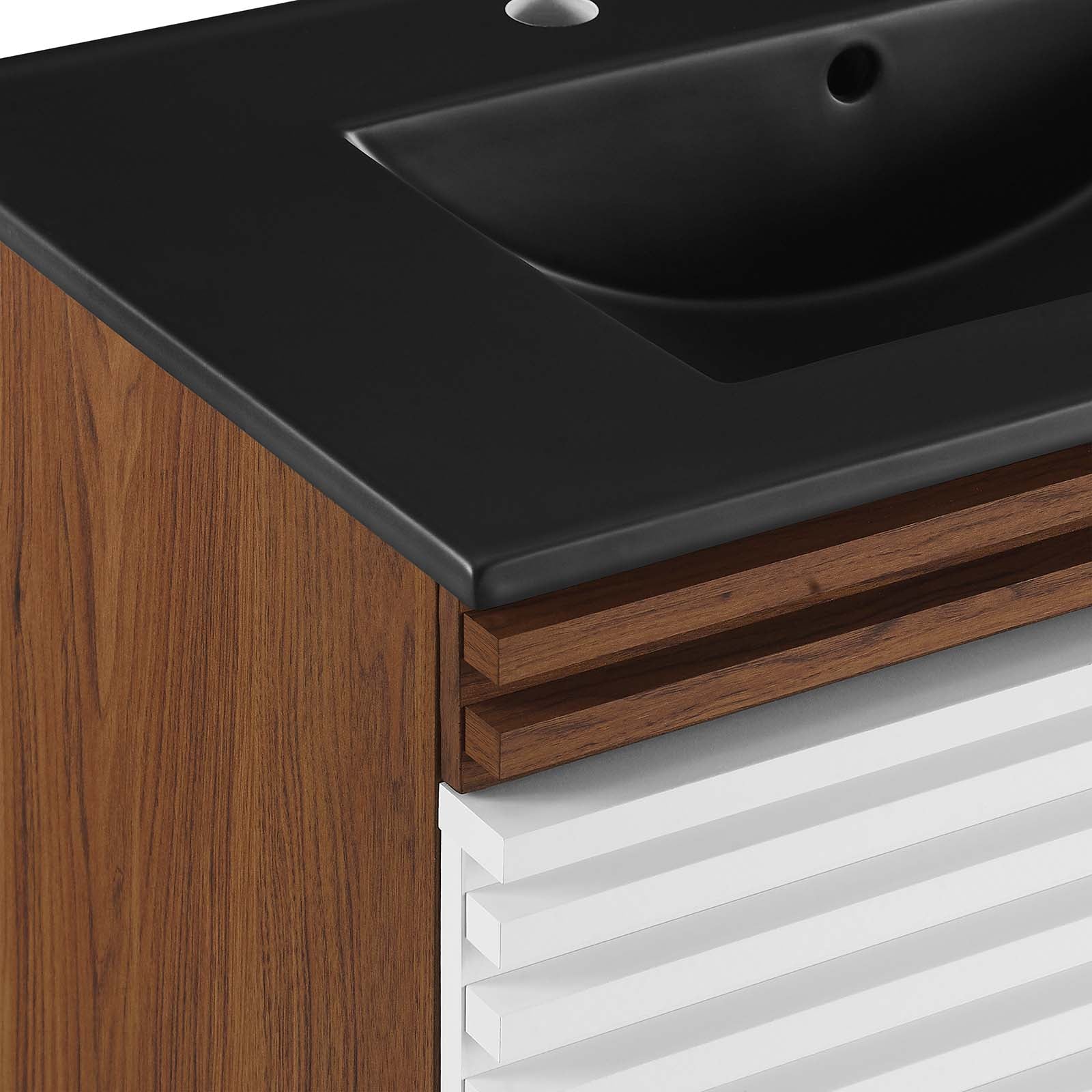 Render 30" Wall-Mount Bathroom Vanity by Modway