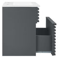 Render 18" Wall-Mount Bathroom Vanity by Modway