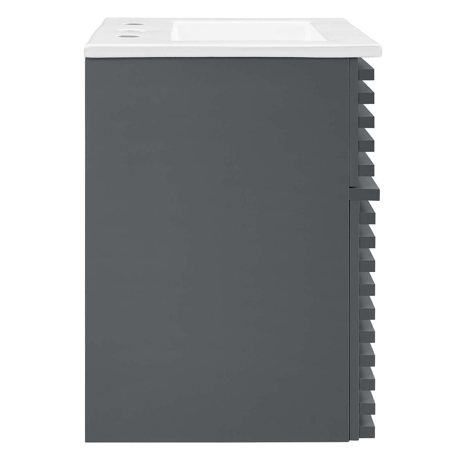 Render 18" Wall-Mount Bathroom Vanity by Modway