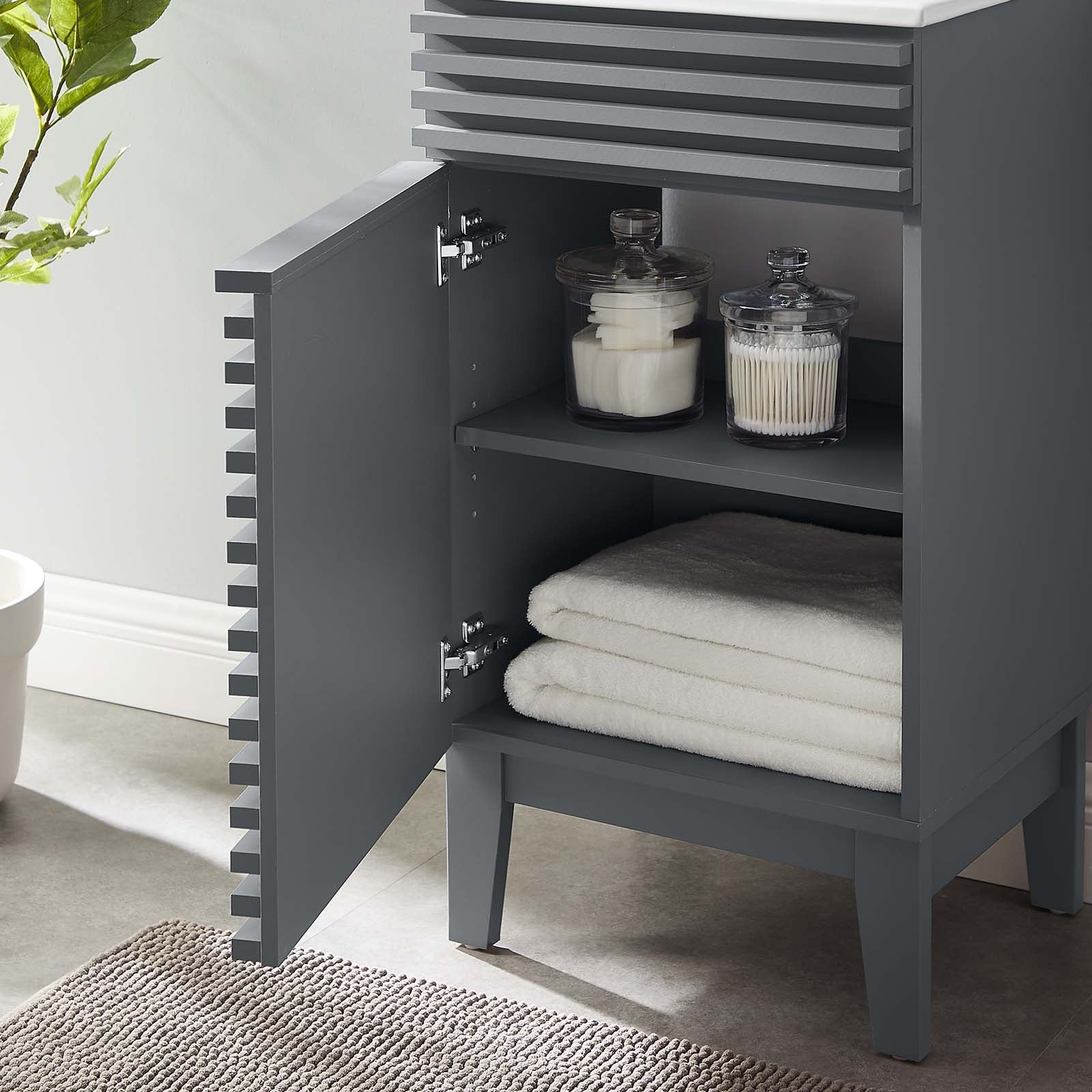 Render 18" Bathroom Vanity Cabinet by Modway